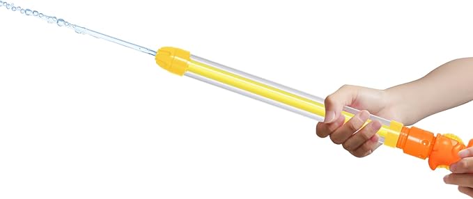 Dsmile 6 Packs Water Guns for Kids Adults, Plastic Handle Outdoor Swimming Pool Beach Summer Fun Party Games for Girls Boys Teens Adults
