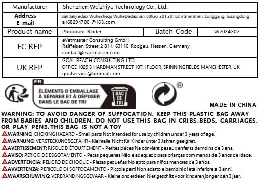 A5 Kpop Photocard Binder with 30 Pack 4-Pocket Card Pages, 6 Ring A5 Binder Card Collector Album with 240 Card Slots,PU Leather Binder Cover with Magnetic Buckle Closure for Organizing Trading Card