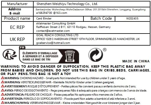 WITHYU A5 Card Collector with 30 Pack 4-Pocket Pages, 6 Ring Binder Album with 240 Card Slots, PU Leather Binder Cover with Magnetic Buckle Closure (Green)