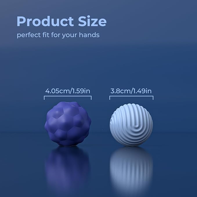 Silicone Magnetic Balls Fidget Toy for Adults, Soft Silicone Magnets Balls, Extra-Large 2PCS 40.5mm Stress Relief Sensory Toys for Autism ADHD Anxiety, Stress Relief Desk Office Toys