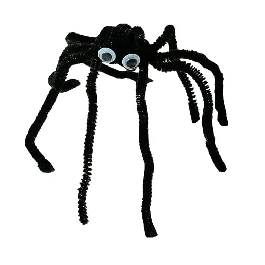 Black Pipe Cleaners Chenille Stems 100 Pieces for DIY Art Craft Decorations Creative (0.24 x 12 Inch)