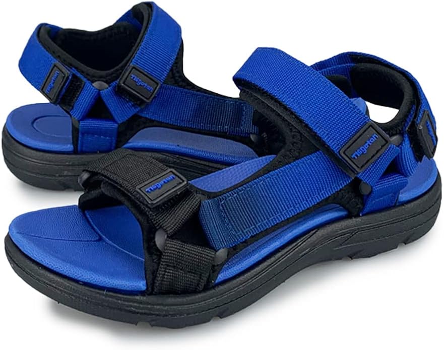 Kid Sandals Boy Summer Sports Hiking Sandals Adjustable Straps Toddler Little Big Kid