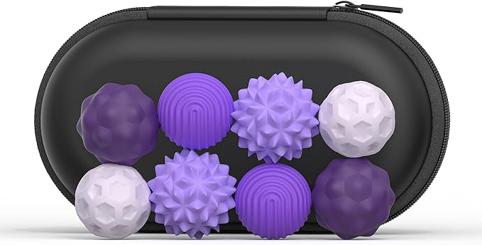 Magnetic Fidget Balls Toys, Silicone Sensory Stress Relief Toy for Adults,Teens with Autism, Anxiety, ADHD, Fidget Magnets & Magnetic Toy Fun Gift