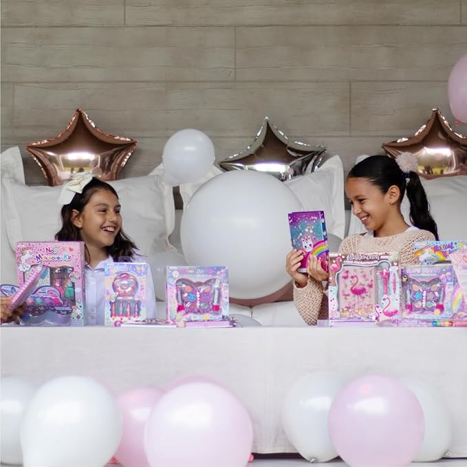 Hot Focus Unicorn Pencil Case – Multifunction Mechanical Pencil Box for Girls, 2 Compartments w/Pop-Out Calculator & Sharpener, Stationery Set, Perfect Stationery Gift for Kids & Teens (Unicorn)