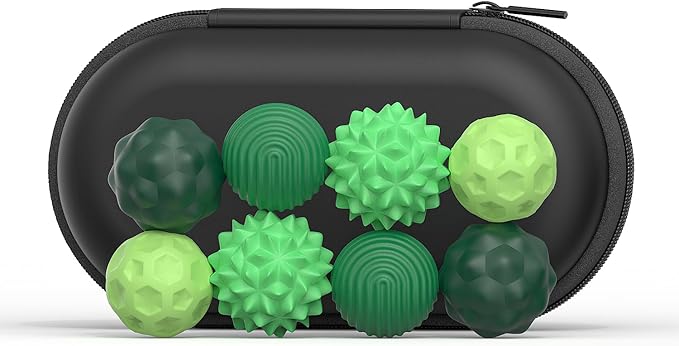 Magnetic Fidget Balls Toys, Silicone Sensory Stress Relief Toy for Adults,Teens with Autism, Anxiety, ADHD, Fidget Magnets & Magnetic Toy Fun Gift