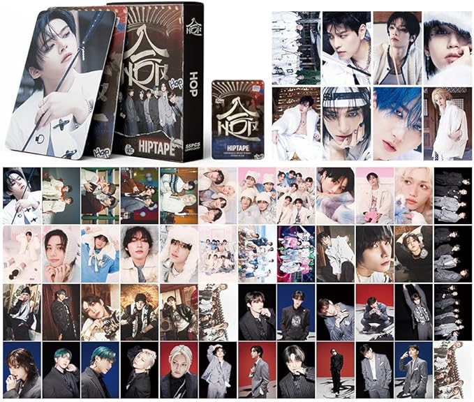 6 PACK/330PCS Skz Photocards Set Stay Lomo Card Set Merch Stray Fans Gifts