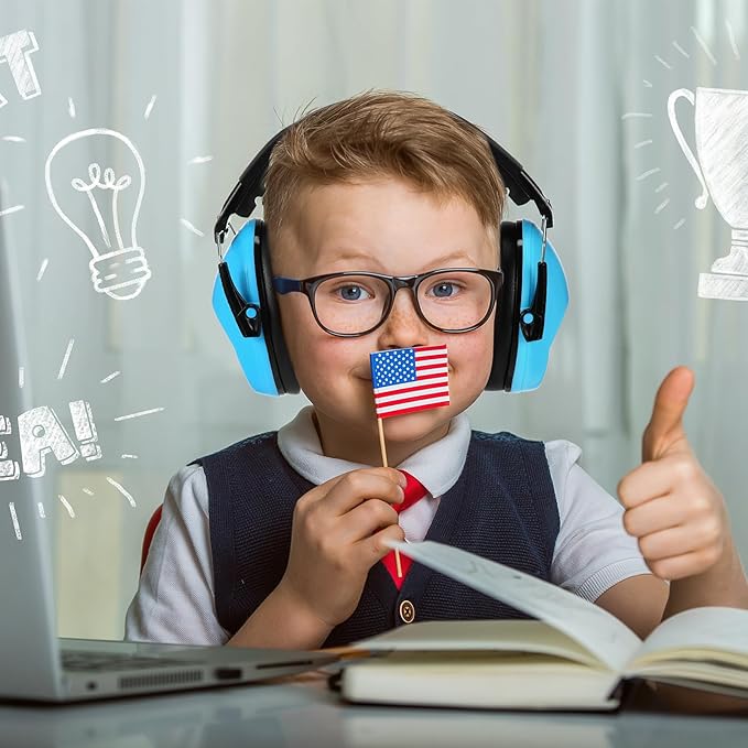 12 Pack Kids Ear Protection Headphones Soft Noise Headphones for Kids Adjustable Hearing Baby Ear Protection Sensory for Autism Toddler 27nrr