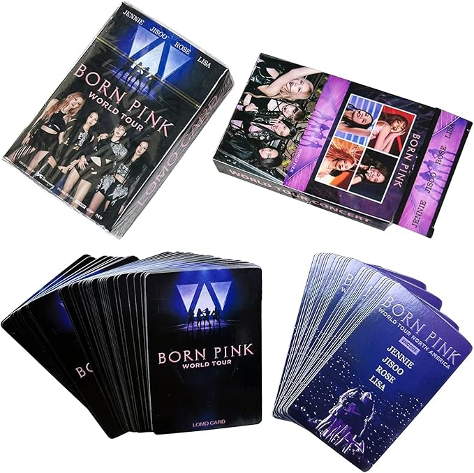 KPOPBTS Born Pink Photocards New Album 165 PCS/3 Pack Lomo Cards Gift for Blink Boys and Girls