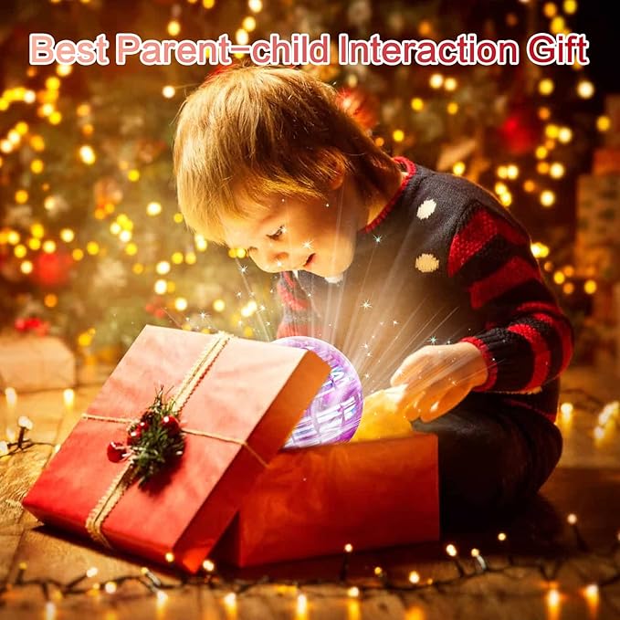 Flying Orb Ball Toy 2025 Upgraded,Cosmic Globe Boomerang Hover Ball Galactic Fidget Spinner Outdoor Toys, Hand Drone Orbit, Cool Toys Gift for 6 7 8 9 10+ Year Old Boys Girls Teens (Blue)