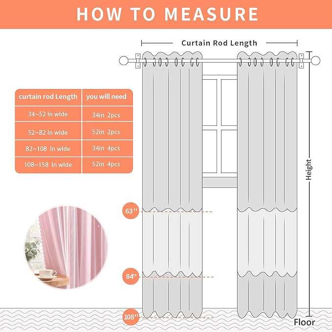 XiDi Star Blackout Curtains for Bedroom 72 Inch Length 2 Panels Pink Curtains with Sheer Overlay for Girls Kids Privacy Thermal Insulated Rod Pocket Window Curtains for Patio French Door W52 x L72