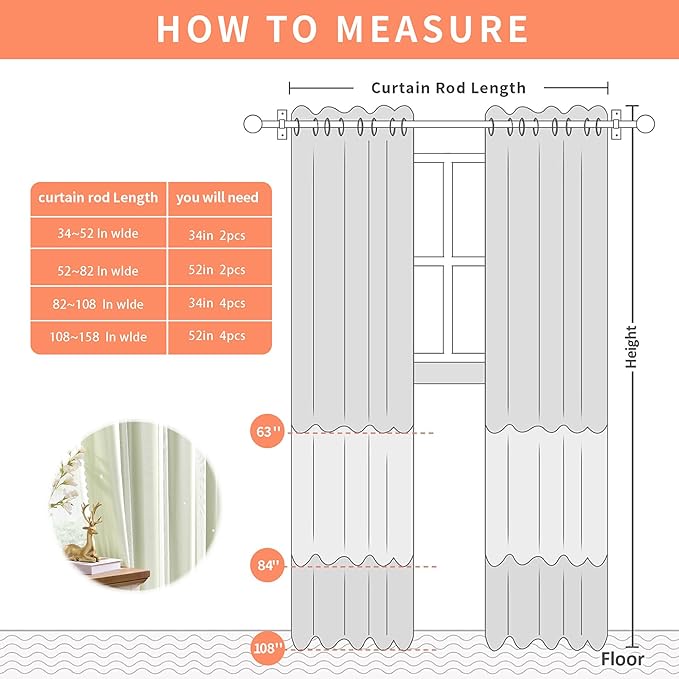 XiDi Sage Green Blackout Curtains for Kids Bedroom 96 Inches Long 2 Panels Thermal Insulated Energy Saving Living Room Window Treatment Curtains Star Blackout Drapes Nursery Kids, W52xL96 Inch, Sage