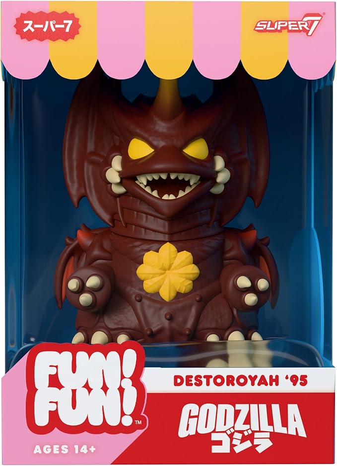 Super7 Fun! Fun! Toho Godzilla Destoroyah '95 Vinyl Figure - 5" Toho Godzilla Action Figure - Classic Movie Collectibles and Retro Toys