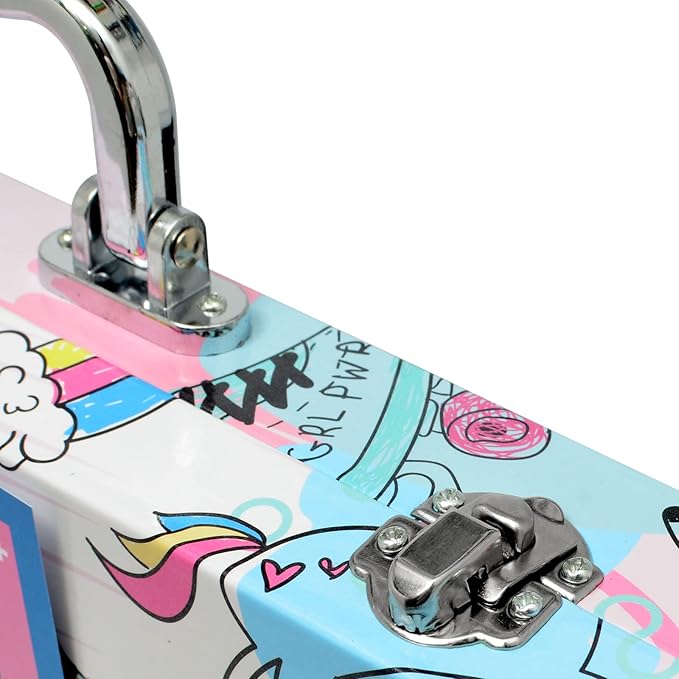 132-Piece Art Set, Deluxe Professional Color Set, Creating Gift Box, Art Set Crafts Drawing Painting Christmas Kit for Kids and Adult, Girls Boys