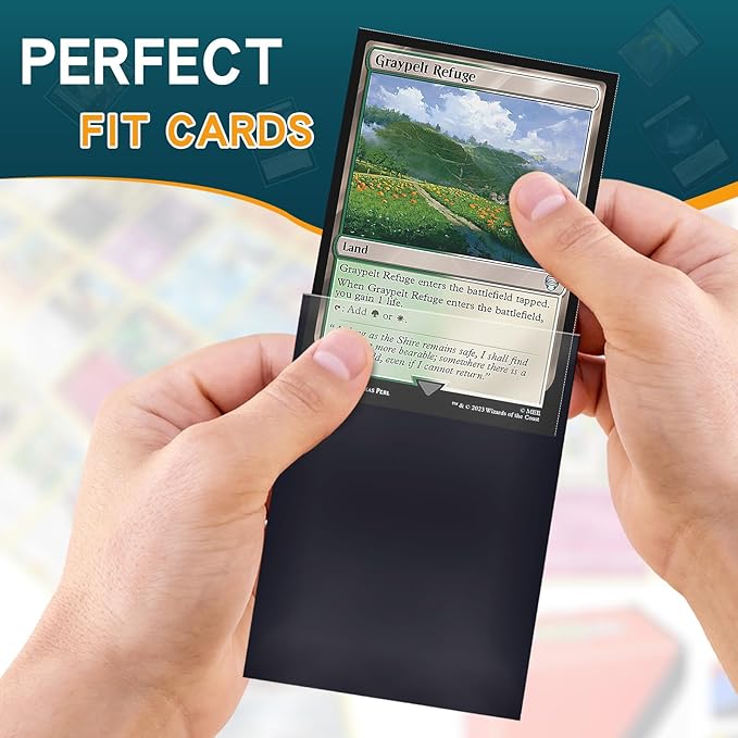 1200 Pack Matte Trading Card Sleeves Perfect for MTG Cards,12 Colour Card Sleeves Magic The Gathering,Standard Cards Fit for Baseball,TCG,Sports Cards