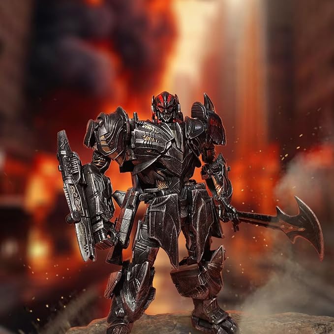 Deformation Robots Toys, Anime Action Figures 2 Forms Action Figure Movie Fans Anime Collectible Deformation Car Model Robot Toys for Boys & Girls Kids Age 6+