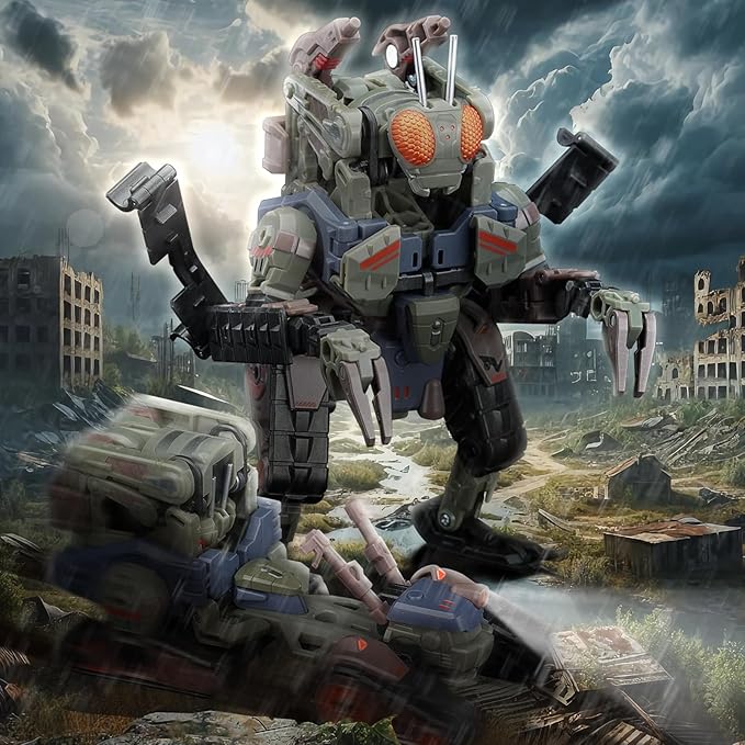 BEASTBOX MECHABEAST BMM-02 ZOMBIETRACK Deformation Toys Action Figure, Transforming Mecha Elephant & Train, for Boys & Collectors, Ages 15+