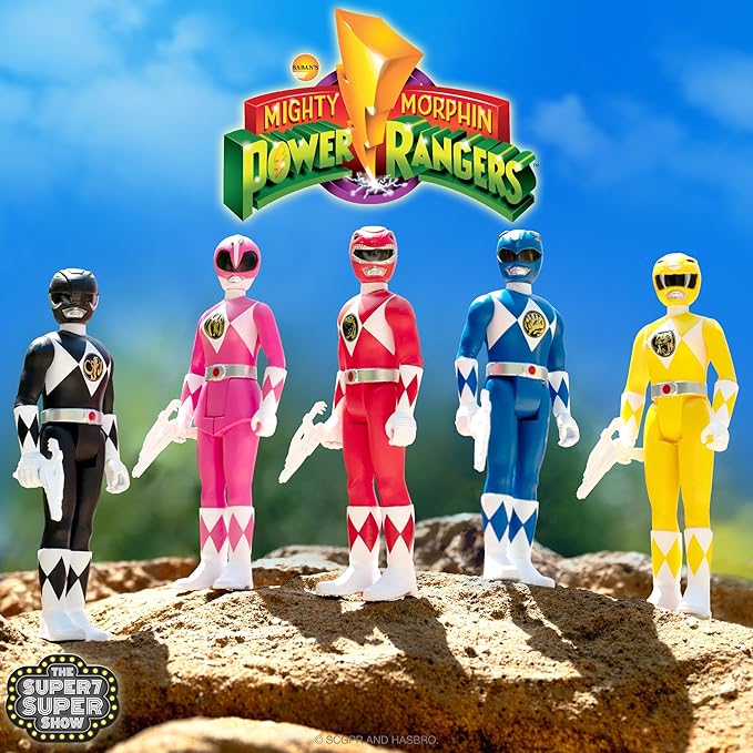 Super7 Mighty Morphin Power Rangers Pink Ranger - 3.75" Power Rangers Action Figure in Special Edition Packaging Classic TV Show Collectibles and Retro Toys