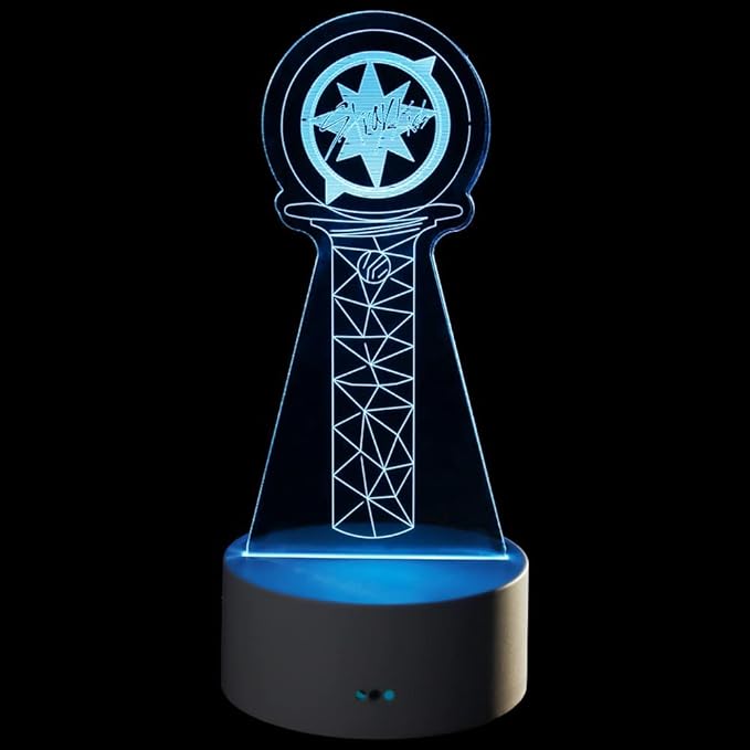 WGEEEY Kpop Stray Kids 16 Colors LED USB Acrylic Night Light with Remote Control for Home Room Decoration