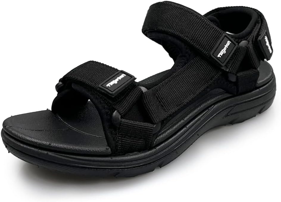 Kid Sandals Boy Summer Sports Hiking Sandals Adjustable Straps Toddler Little Big Kid