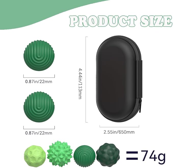 Magnetic Fidget Balls Toys, Silicone Sensory Stress Relief Toy for Adults,Teens with Autism, Anxiety, ADHD, Fidget Magnets & Magnetic Toy Fun Gift