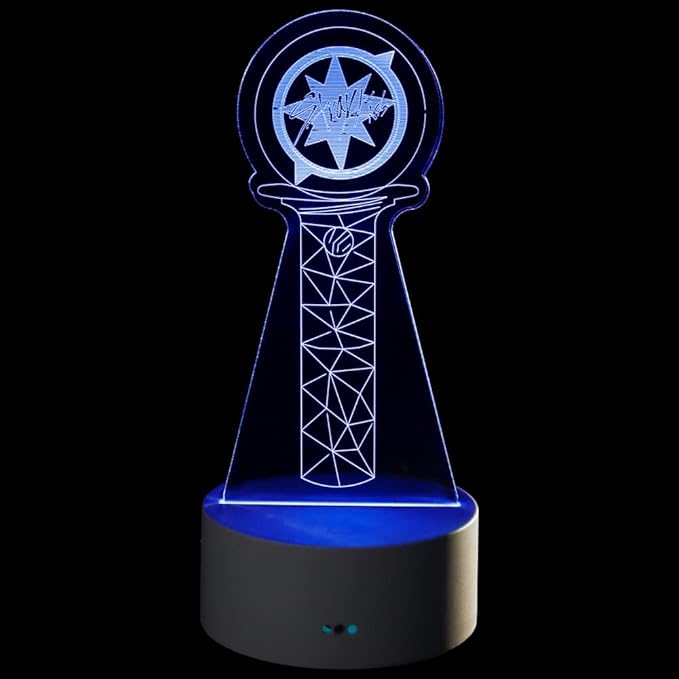 WGEEEY Kpop Stray Kids 16 Colors LED USB Acrylic Night Light with Remote Control for Home Room Decoration