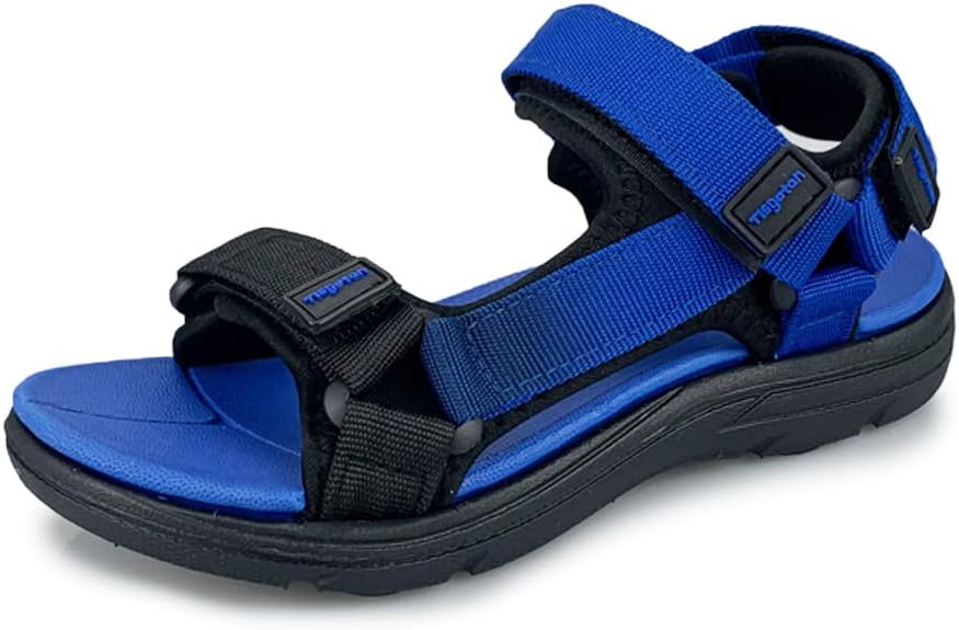 Kid Sandals Boy Summer Sports Hiking Sandals Adjustable Straps Toddler Little Big Kid