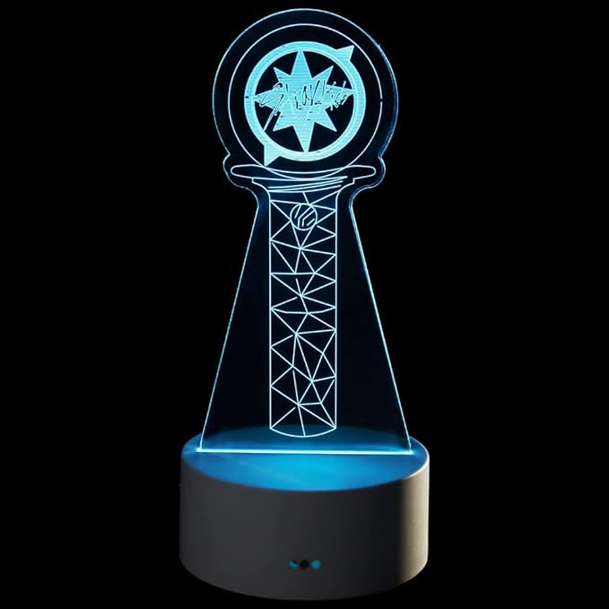 WGEEEY Kpop Stray Kids 16 Colors LED USB Acrylic Night Light with Remote Control for Home Room Decoration