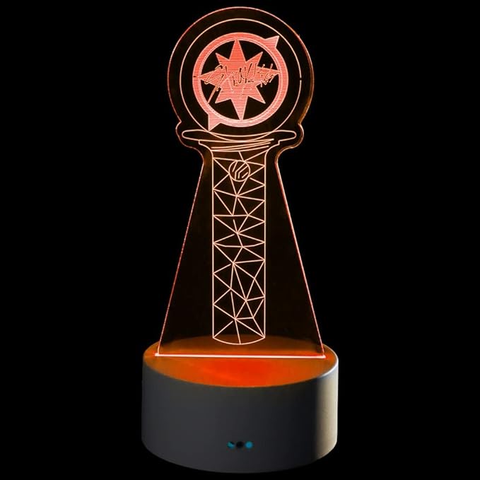 WGEEEY Kpop Stray Kids 16 Colors LED USB Acrylic Night Light with Remote Control for Home Room Decoration