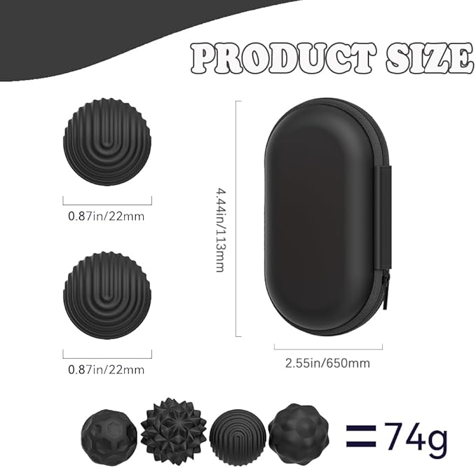 Magnetic Fidget Balls Toys, Silicone Sensory Stress Relief Toy for Adults,Teens with Autism, Anxiety, ADHD, Fidget Magnets & Magnetic Toy Fun Gift