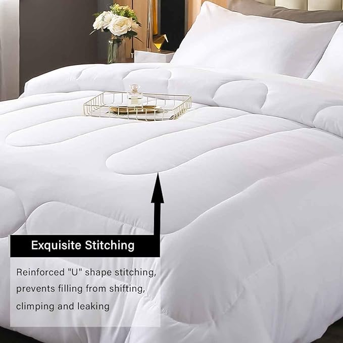 Feelyou Abstract Bedding Set Comforter Set for Kids Boys Girls Teens Room Decor Modern Abstract Art Comforter Light Blue Black Grey Duvet Set 2Pcs Twin Size