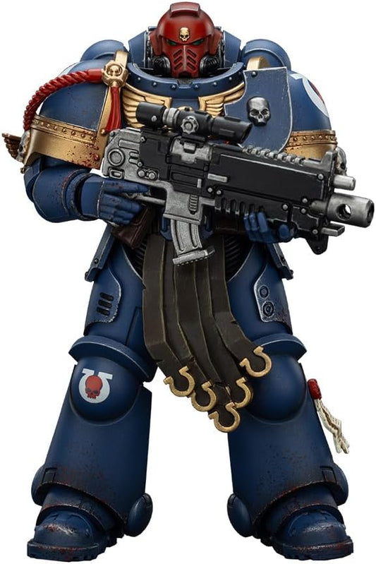 JOYTOY 1/18 Action Figure Warhammer 40,000 Ultramarines Sergeant Gadriel-Collectors Edition Collection Model Birthday Gift