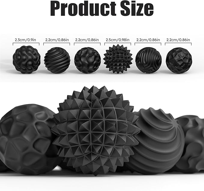 Magnetic Fidget Balls Toys, Silicone Sensory Stress Relief Toy for Adults,Teens with Autism, Anxiety, ADHD, Fidget Magnets & Magnetic Toy Fun Gift