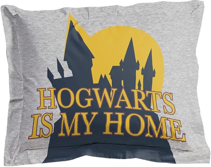 Harry Potter Charms 5 Piece Twin Bed Set - Bedding Features Harry, Ron, Hermoine, & Luna - (Official Harry Potter Product)