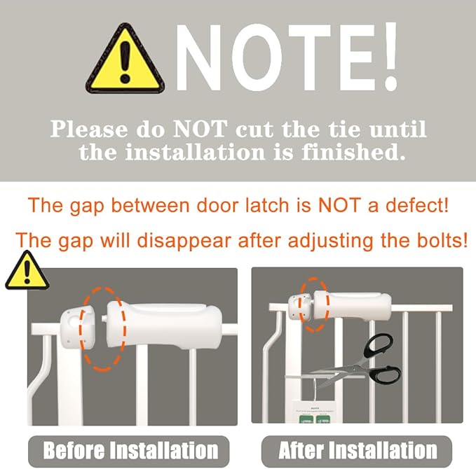 Fairy Baby Extra Wide Baby Gates 71.7-76.3 Inch, Auto Close Child Safety Gates for Stairs Banister Doorways Hallway,Indoor Safety Child Gates for Kids or Pets