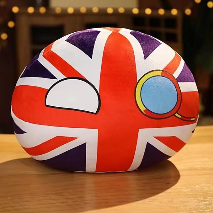 19PCS Countryballs Plushies Polandball National Plush Pillow Mini Pendant Stuffed Toys Cute Keychain Anime Plushies for Kids