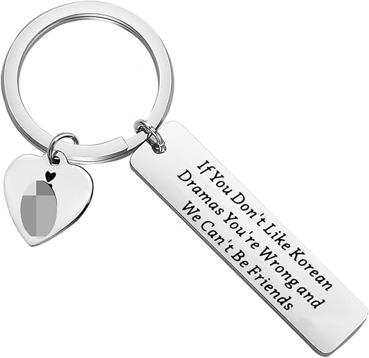 Zuo Bao K Drama Lovers Gift K Drama Addict Jewelry If You Don't Like Korean Dramas Keychain Drama Gift K-pop Lover Gift