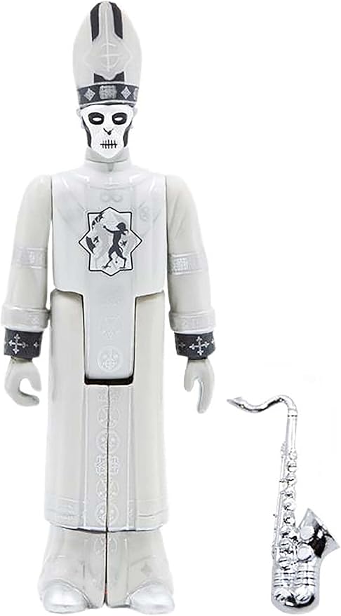 Super7 Ghost Papa Emeritus Nihil (Pro-Memoria) - 3.75" Ghost Action Figure with Accessory Heavy Metal Collectibles and Retro Toys