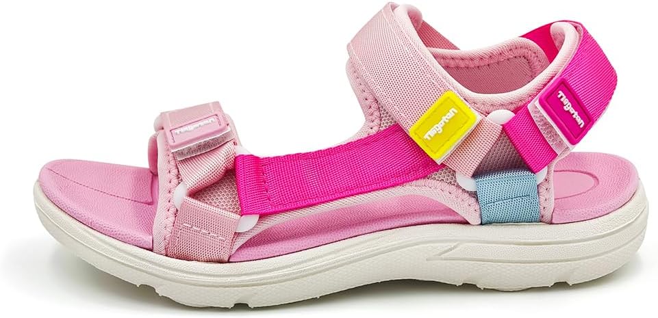 Kid Sandals Boy Summer Sports Hiking Sandals Adjustable Straps Toddler Little Big Kid