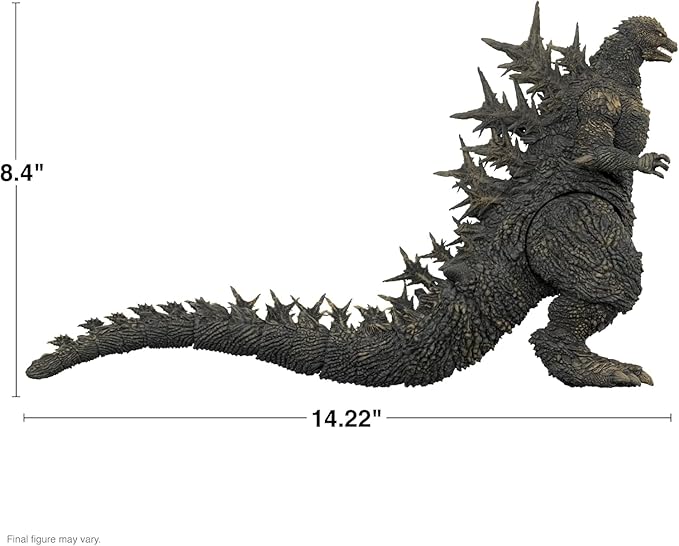 Super7 ULTIMATES! Toho Godzilla Minus One Figure - 8" Toho Godzilla Action Figure Kaiju - Classic Movie Monster Fans Collectibles & Retro Toys - Movie Model for Collectors & Display Figurine