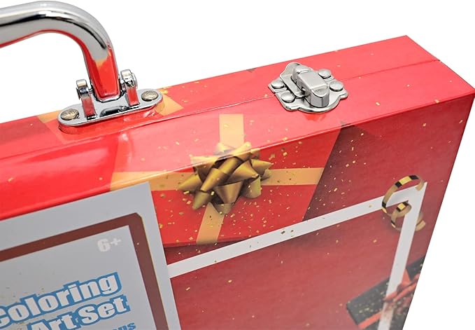 132-Piece Art Set, Deluxe Professional Color Set, Creating Gift Box, Art Set Crafts Drawing Painting Christmas Kit for Kids and Adult, Girls Boys