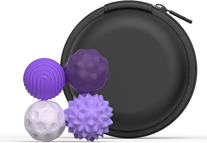 Magnetic Fidget Balls Toys, Silicone Sensory Stress Relief Toy for Adults,Teens with Autism, Anxiety, ADHD, Fidget Magnets & Magnetic Toy Fun Gift