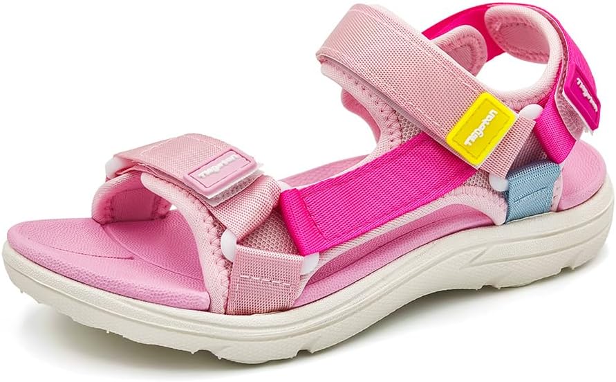 Kid Sandals Boy Summer Sports Hiking Sandals Adjustable Straps Toddler Little Big Kid