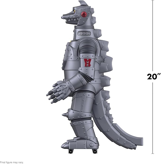 Super7 Toho Super Shogun Mechagodzilla (Metallic) - 20" Toho Godzilla Action Figure Classic Movie Collectibles and Retro Toys