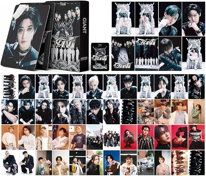 6 PACK/330PCS Skz Photocards Set Stay Lomo Card Set Merch Stray Fans Gifts