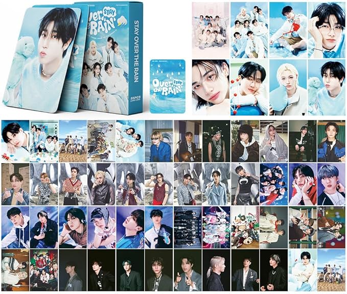 6 PACK/330PCS Skz Photocards Set Stay Lomo Card Set Merch Stray Fans Gifts