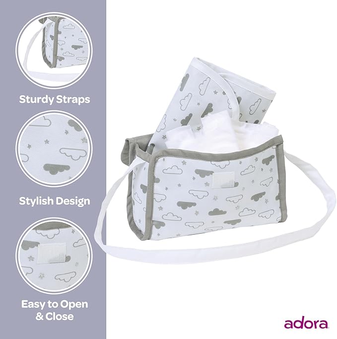 Twinkle Stars Doll Diaper Bag by Adora
