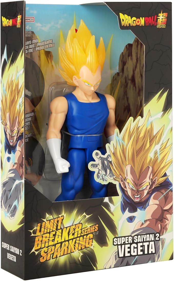 Limit Breaker Series Sparking - Dragon Ball - Super Saiyan 2 Vegeta 12" Action Figure