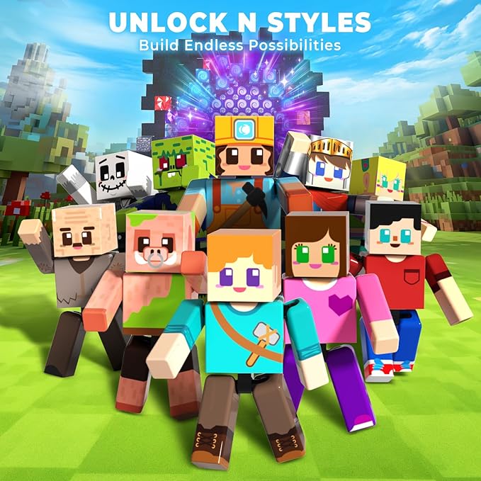 Magnetic Building Blocks - 474 Pcs Magnetic Blocks for Kids Ages 4-8, Magnet Cubes Stacking, STEM Toys, Christmas Birthday Gift for 3 4 5 6 7 8-12 Year Old Boys Girls (Patent Pending)