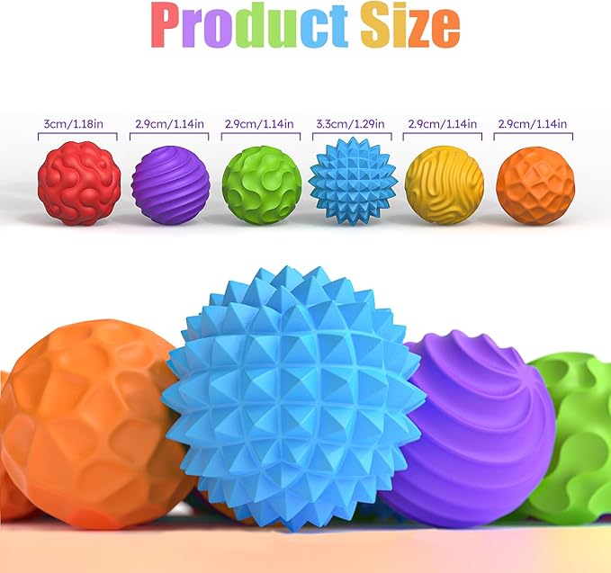 Magnetic Fidget Balls Toys, Silicone Sensory Stress Relief Toy for Adults,Teens with Autism, Anxiety, ADHD, Fidget Magnets & Magnetic Toy Fun Gift