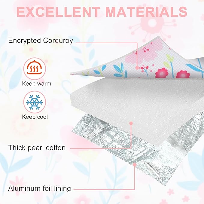 LEDAOU Lunch Bag Kids Lunch Box Girls Boys Insulated Lunch Bag Reusable Lunchbox for School Picnic Hiking Daycare